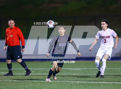 Thumbnail 2 in Riverbank vs. Delhi (CIF SJS D5 Finals) photogallery.