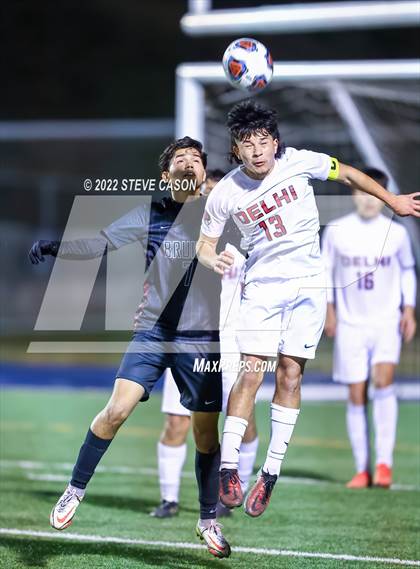 Thumbnail 3 in Riverbank vs. Delhi (CIF SJS D5 Finals) photogallery.