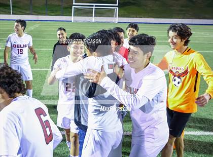Thumbnail 1 in Riverbank vs. Delhi (CIF SJS D5 Finals) photogallery.