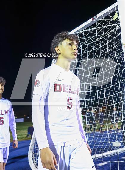 Thumbnail 3 in Riverbank vs. Delhi (CIF SJS D5 Finals) photogallery.