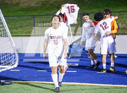 Thumbnail 2 in Riverbank vs. Delhi (CIF SJS D5 Finals) photogallery.