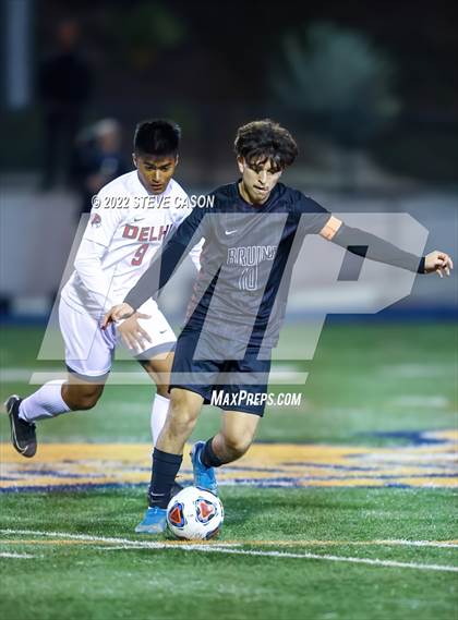 Thumbnail 1 in Riverbank vs. Delhi (CIF SJS D5 Finals) photogallery.