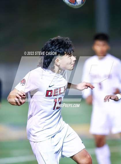 Thumbnail 3 in Riverbank vs. Delhi (CIF SJS D5 Finals) photogallery.