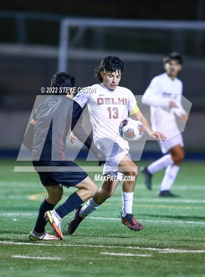 Thumbnail 3 in Riverbank vs. Delhi (CIF SJS D5 Finals) photogallery.