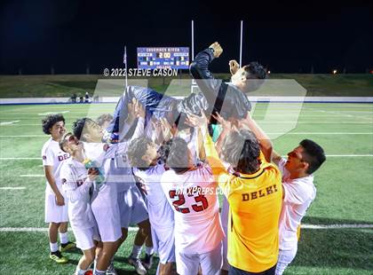 Thumbnail 2 in Riverbank vs. Delhi (CIF SJS D5 Finals) photogallery.