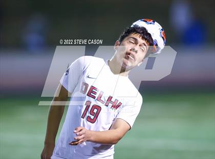 Thumbnail 3 in Riverbank vs. Delhi (CIF SJS D5 Finals) photogallery.