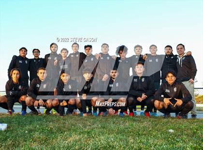 Thumbnail 2 in Riverbank vs. Delhi (CIF SJS D5 Finals) photogallery.