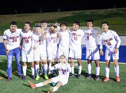Thumbnail 3 in Riverbank vs. Delhi (CIF SJS D5 Finals) photogallery.