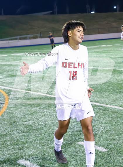 Thumbnail 2 in Riverbank vs. Delhi (CIF SJS D5 Finals) photogallery.