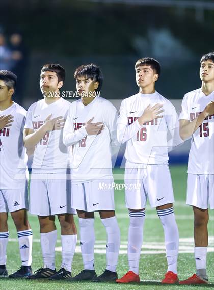 Thumbnail 1 in Riverbank vs. Delhi (CIF SJS D5 Finals) photogallery.
