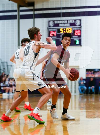 Thumbnail 1 in Loyalsock Township vs. Camp Hill (PIAA Class 3A Second Round) photogallery.