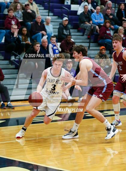 Thumbnail 2 in Loyalsock Township vs. Camp Hill (PIAA Class 3A Second Round) photogallery.