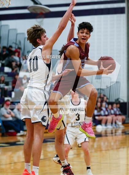 Thumbnail 2 in Loyalsock Township vs. Camp Hill (PIAA Class 3A Second Round) photogallery.