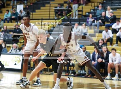 Thumbnail 2 in Lebanon vs. Brebeuf Jesuit Preparatory (IHSAA Class 3A Boys Sectional Round 1) photogallery.