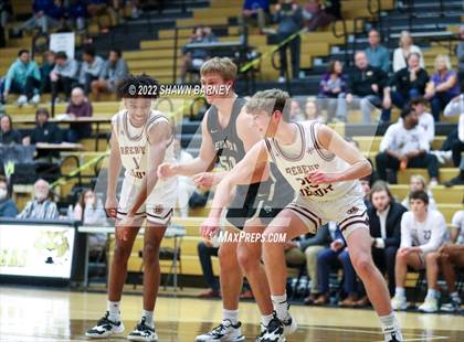 Thumbnail 2 in Lebanon vs. Brebeuf Jesuit Preparatory (IHSAA Class 3A Boys Sectional Round 1) photogallery.
