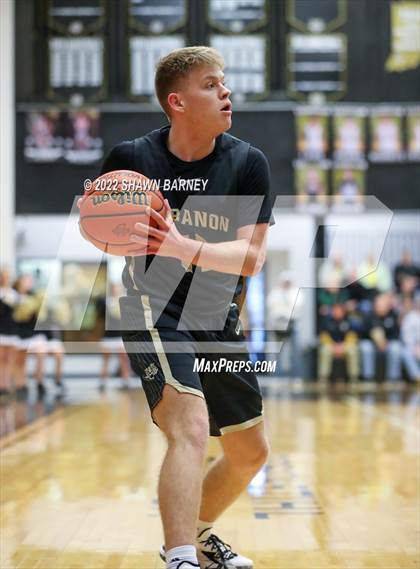 Thumbnail 3 in Lebanon vs. Brebeuf Jesuit Preparatory (IHSAA Class 3A Boys Sectional Round 1) photogallery.