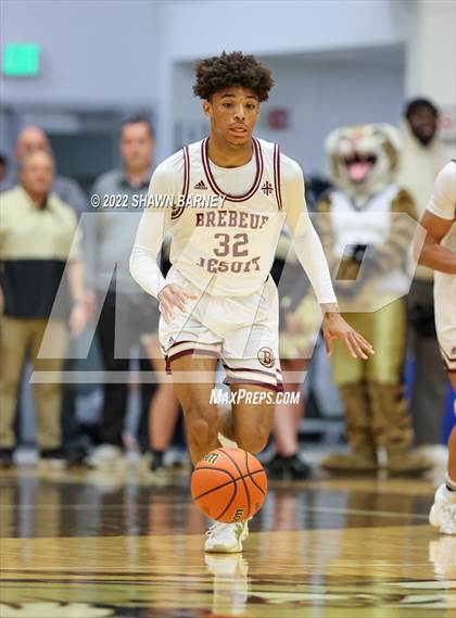 Thumbnail 3 in Lebanon vs. Brebeuf Jesuit Preparatory (IHSAA Class 3A Boys Sectional Round 1) photogallery.