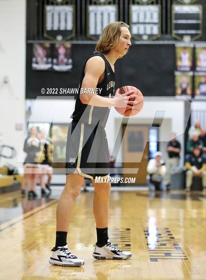 Thumbnail 2 in Lebanon vs. Brebeuf Jesuit Preparatory (IHSAA Class 3A Boys Sectional Round 1) photogallery.