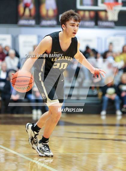 Thumbnail 3 in Lebanon vs. Brebeuf Jesuit Preparatory (IHSAA Class 3A Boys Sectional Round 1) photogallery.