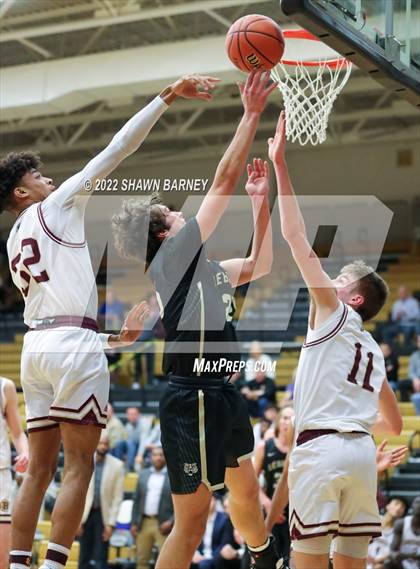 Thumbnail 3 in Lebanon vs. Brebeuf Jesuit Preparatory (IHSAA Class 3A Boys Sectional Round 1) photogallery.