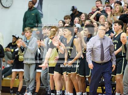 Thumbnail 1 in Lebanon vs. Brebeuf Jesuit Preparatory (IHSAA Class 3A Boys Sectional Round 1) photogallery.
