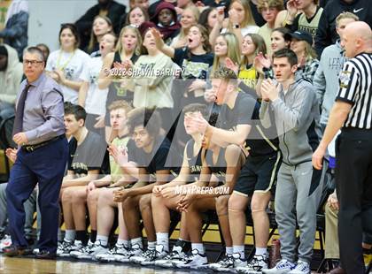Thumbnail 1 in Lebanon vs. Brebeuf Jesuit Preparatory (IHSAA Class 3A Boys Sectional Round 1) photogallery.