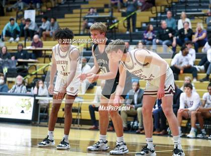 Thumbnail 1 in Lebanon vs. Brebeuf Jesuit Preparatory (IHSAA Class 3A Boys Sectional Round 1) photogallery.