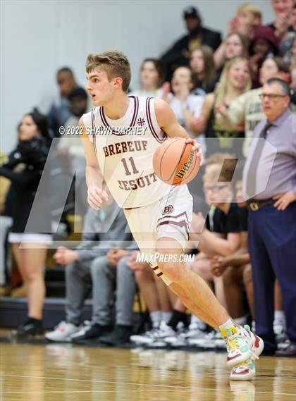 Thumbnail 1 in Lebanon vs. Brebeuf Jesuit Preparatory (IHSAA Class 3A Boys Sectional Round 1) photogallery.