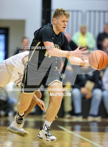 Thumbnail 3 in Lebanon vs. Brebeuf Jesuit Preparatory (IHSAA Class 3A Boys Sectional Round 1) photogallery.