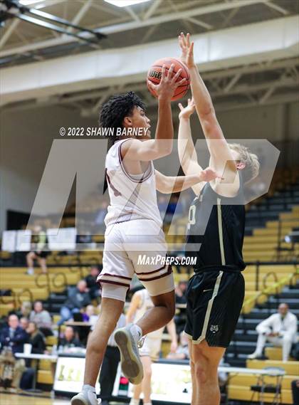 Thumbnail 3 in Lebanon vs. Brebeuf Jesuit Preparatory (IHSAA Class 3A Boys Sectional Round 1) photogallery.