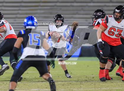 Thumbnail 2 in Centennial vs Santa Margarita (CIF SS Division 1 Final) photogallery.