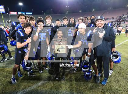 Thumbnail 2 in Centennial vs Santa Margarita (CIF SS Division 1 Final) photogallery.