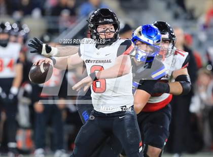 Thumbnail 3 in Centennial vs Santa Margarita (CIF SS Division 1 Final) photogallery.