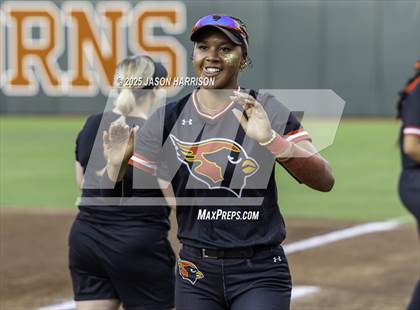 Thumbnail 3 in Melissa vs. Barbers Hill (UIL Softball 5A D1 Final) photogallery.