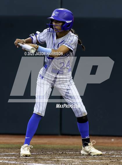 Thumbnail 3 in Melissa vs. Barbers Hill (UIL Softball 5A D1 Final) photogallery.