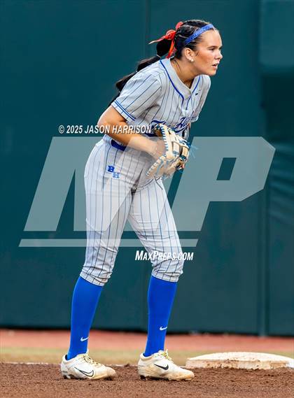 Thumbnail 3 in Melissa vs. Barbers Hill (UIL Softball 5A D1 Final) photogallery.