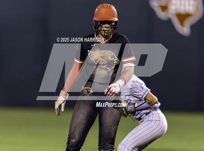 Thumbnail 3 in Melissa vs. Barbers Hill (UIL Softball 5A D1 Final) photogallery.