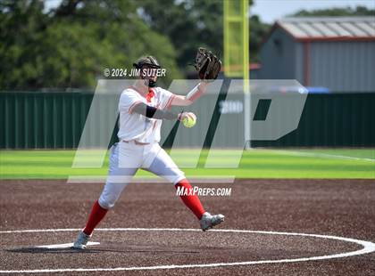Thumbnail 2 in Columbus vs Hallettsville (UIL 3A Regional Final) Game 2 photogallery.