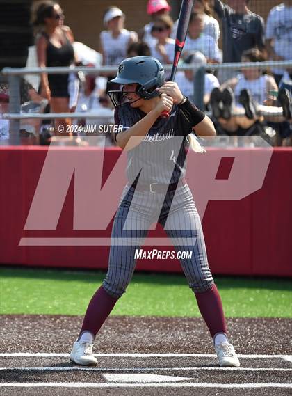Thumbnail 2 in Columbus vs Hallettsville (UIL 3A Regional Final) Game 2 photogallery.