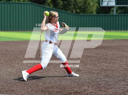 Thumbnail 2 in Columbus vs Hallettsville (UIL 3A Regional Final) Game 2 photogallery.