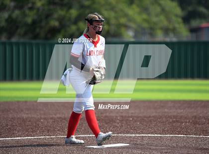Thumbnail 1 in Columbus vs Hallettsville (UIL 3A Regional Final) Game 2 photogallery.