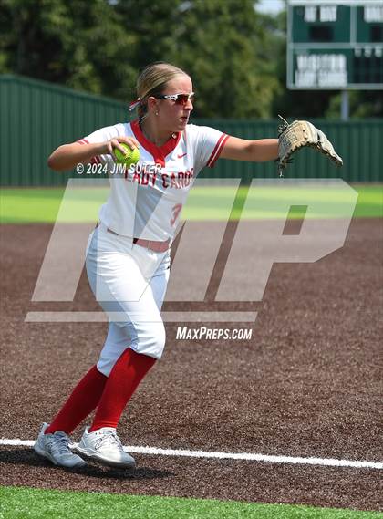 Thumbnail 1 in Columbus vs Hallettsville (UIL 3A Regional Final) Game 2 photogallery.