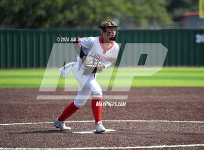 Thumbnail 2 in Columbus vs Hallettsville (UIL 3A Regional Final) Game 2 photogallery.