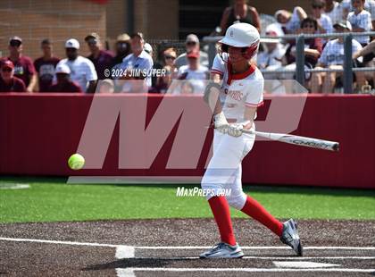 Thumbnail 1 in Columbus vs Hallettsville (UIL 3A Regional Final) Game 2 photogallery.