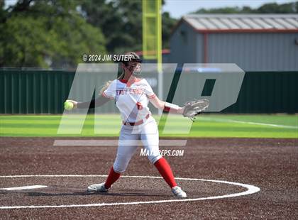 Thumbnail 1 in Columbus vs Hallettsville (UIL 3A Regional Final) Game 2 photogallery.