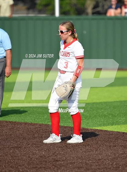 Thumbnail 3 in Columbus vs Hallettsville (UIL 3A Regional Final) Game 2 photogallery.