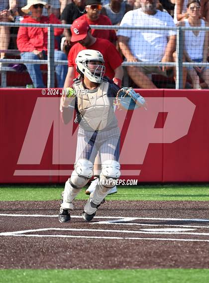 Thumbnail 2 in Columbus vs Hallettsville (UIL 3A Regional Final) Game 2 photogallery.