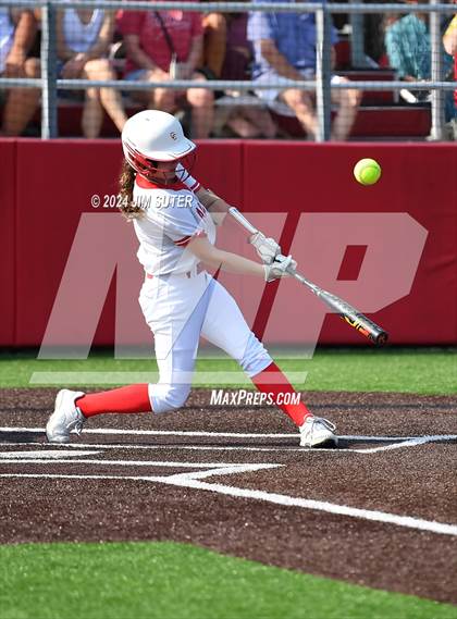 Thumbnail 1 in Columbus vs Hallettsville (UIL 3A Regional Final) Game 2 photogallery.