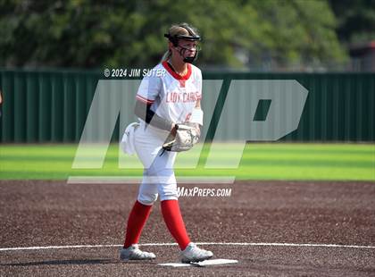 Thumbnail 3 in Columbus vs Hallettsville (UIL 3A Regional Final) Game 2 photogallery.