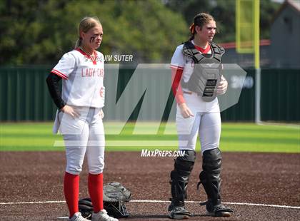 Thumbnail 1 in Columbus vs Hallettsville (UIL 3A Regional Final) Game 2 photogallery.